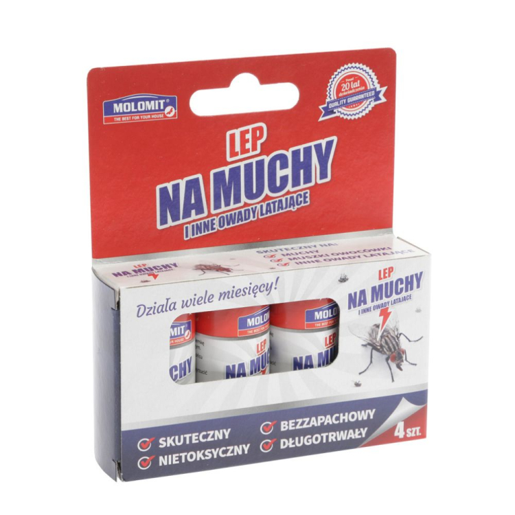 Lep na muchy 4 sztuki RAVI